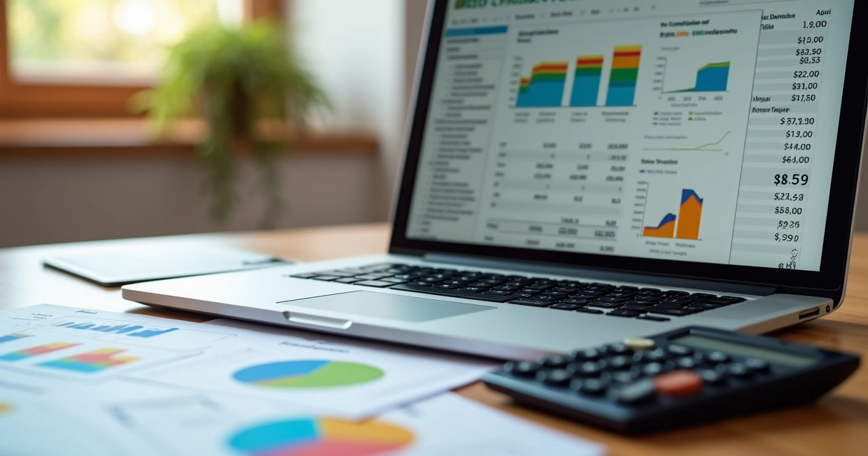Calculadora financeira exibindo custos e margens para venda no Mercado Livre