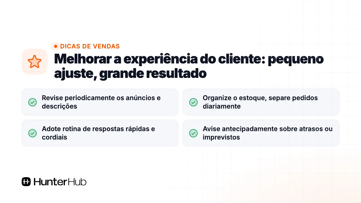 Melhorar a experiência do cliente: pequeno ajuste, grande resultado