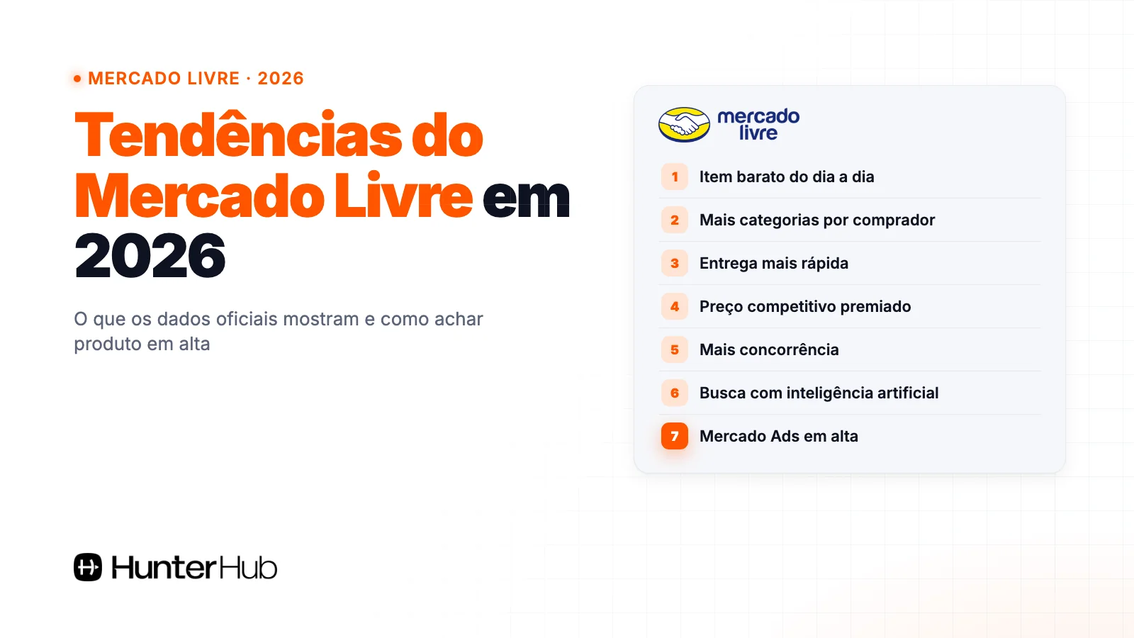 Tendências do Mercado Livre em 2026: as 7 mudanças mostradas nos dados oficiais