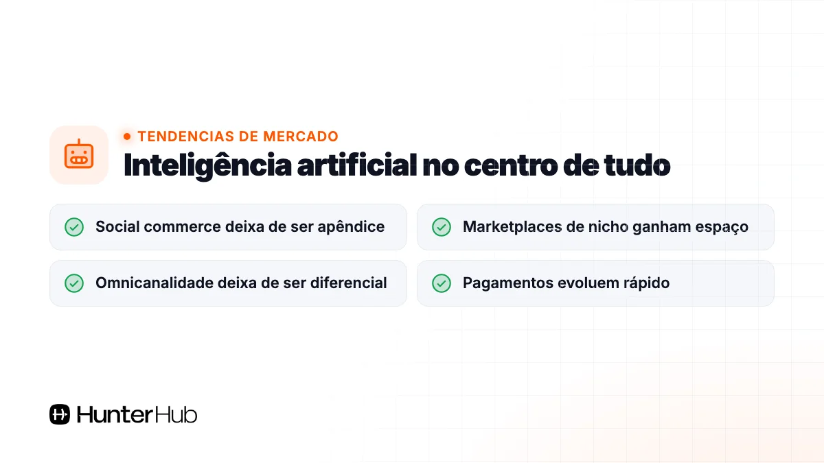 1. Inteligência artificial no centro de tudo