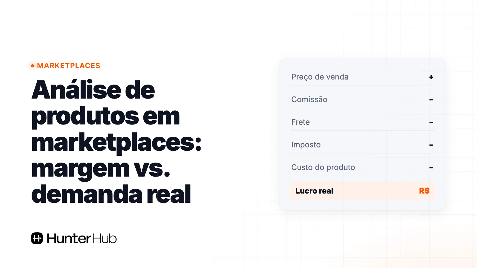 Análise de produtos em marketplaces: margem vs. demanda real