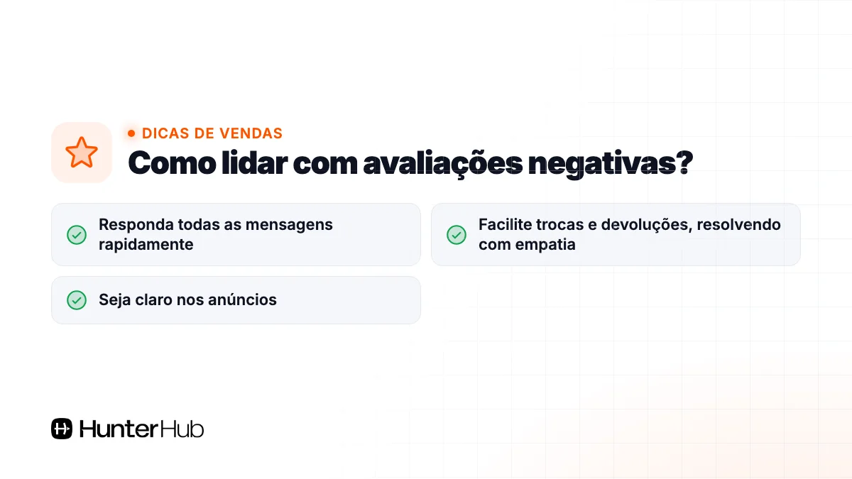 Como lidar com avaliações negativas?