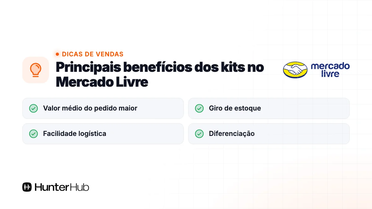 Principais benefícios dos kits no Mercado Livre
