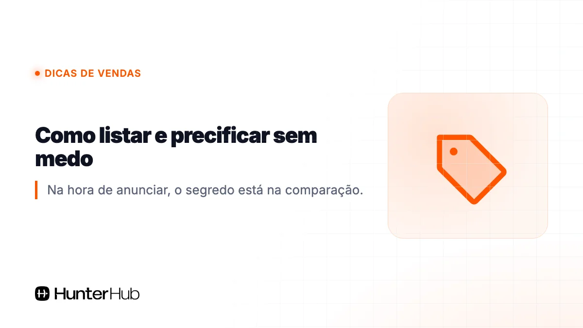 Como listar e precificar sem medo