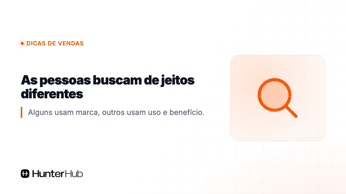 As pessoas buscam de jeitos diferentes