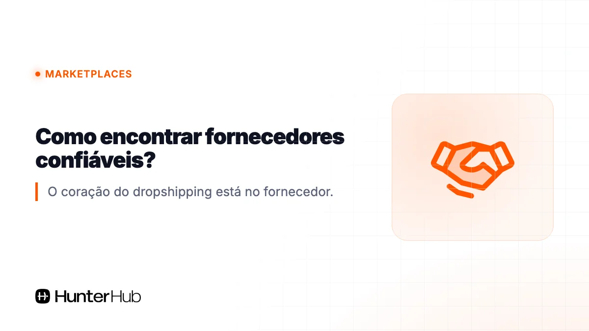 Como encontrar fornecedores confiáveis?