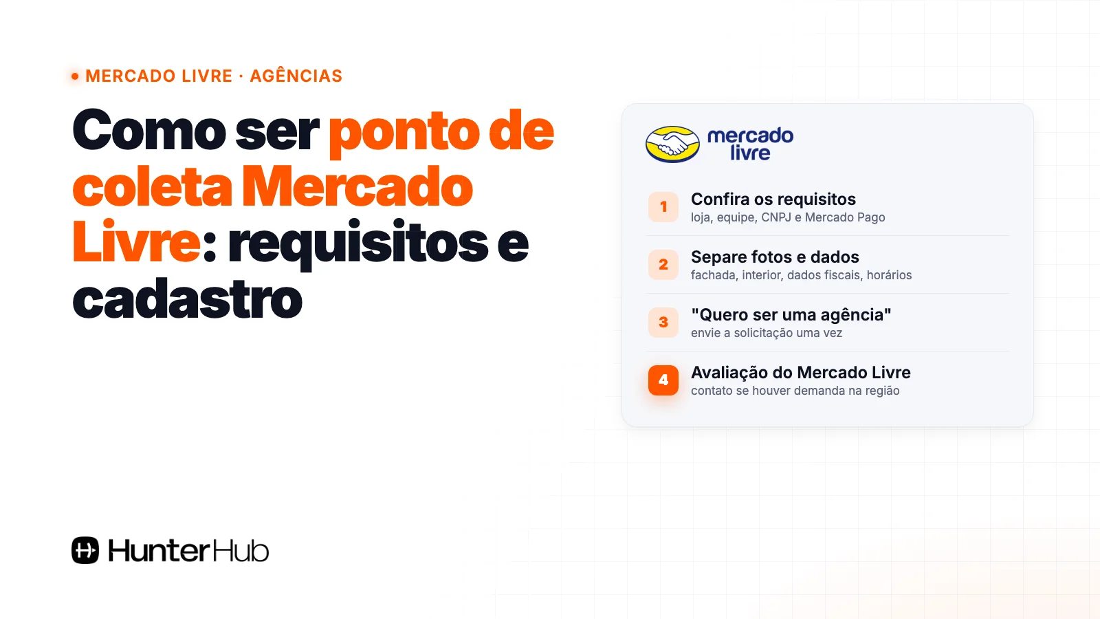 Como ser ponto de coleta Mercado Livre: requisitos, documentos, solicitação e avaliação da agência