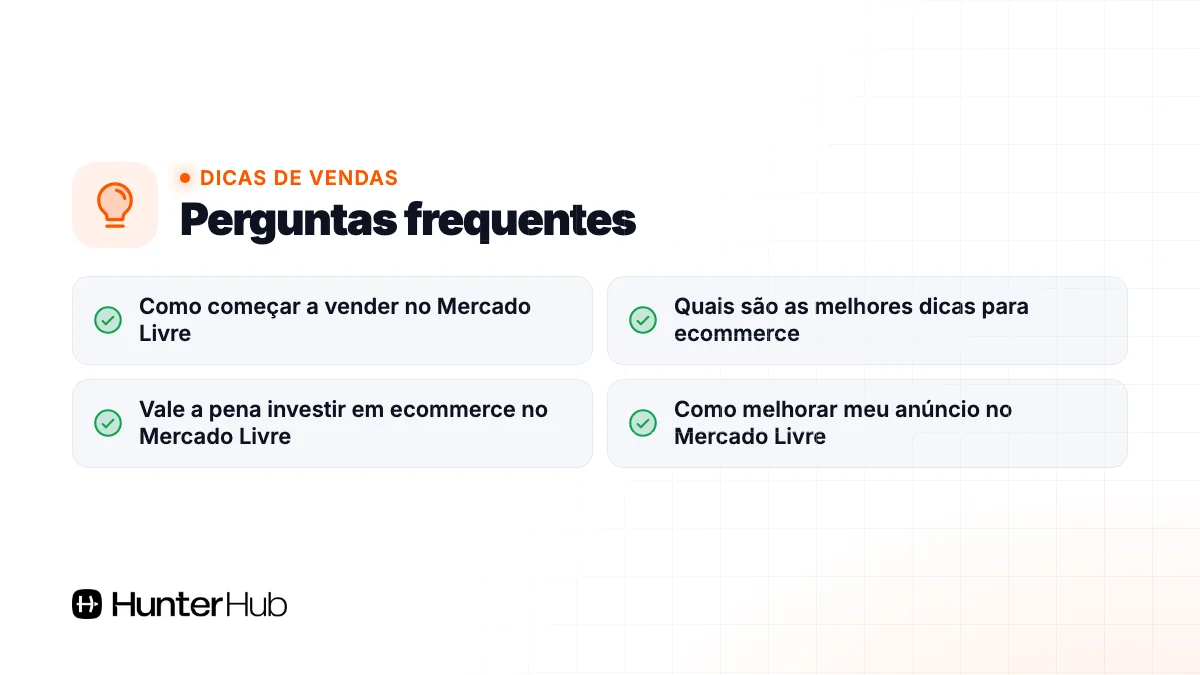 Perguntas frequentes