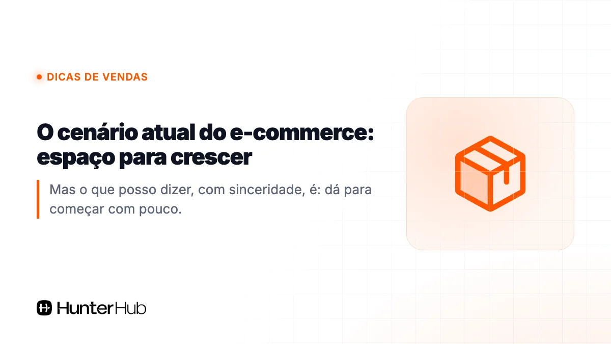 O cenário atual do e-commerce: espaço para crescer