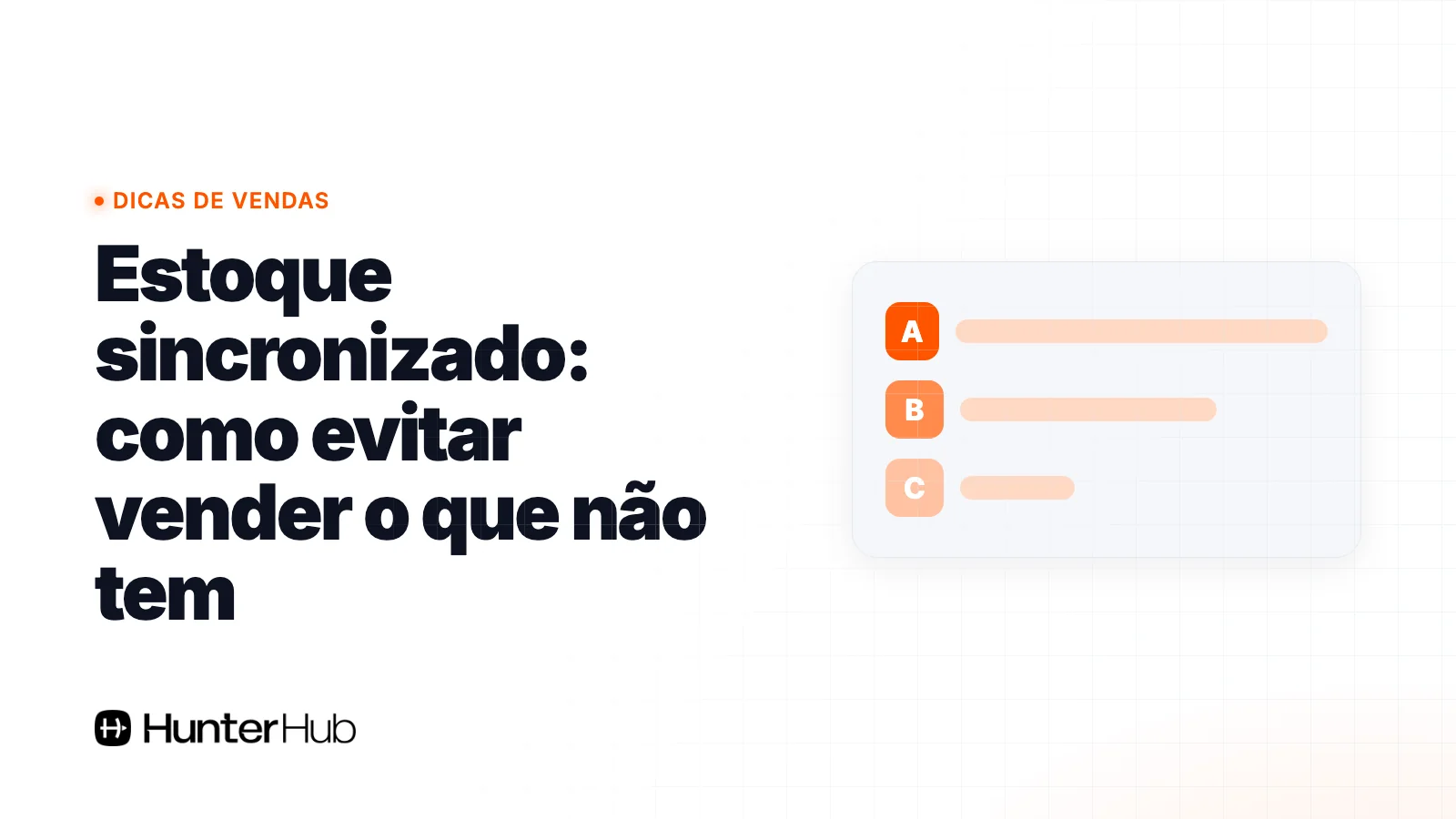 Estoque sincronizado: como evitar vender o que não tem
