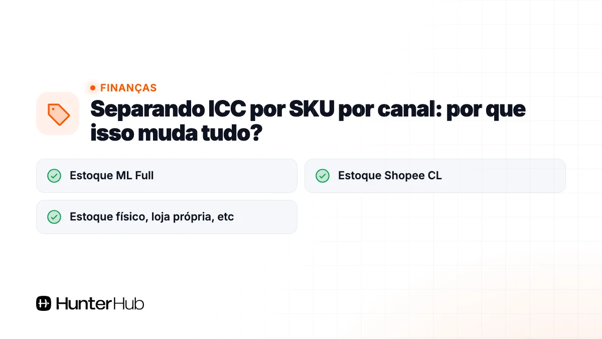 Separando ICC por SKU por canal: por que isso muda tudo?