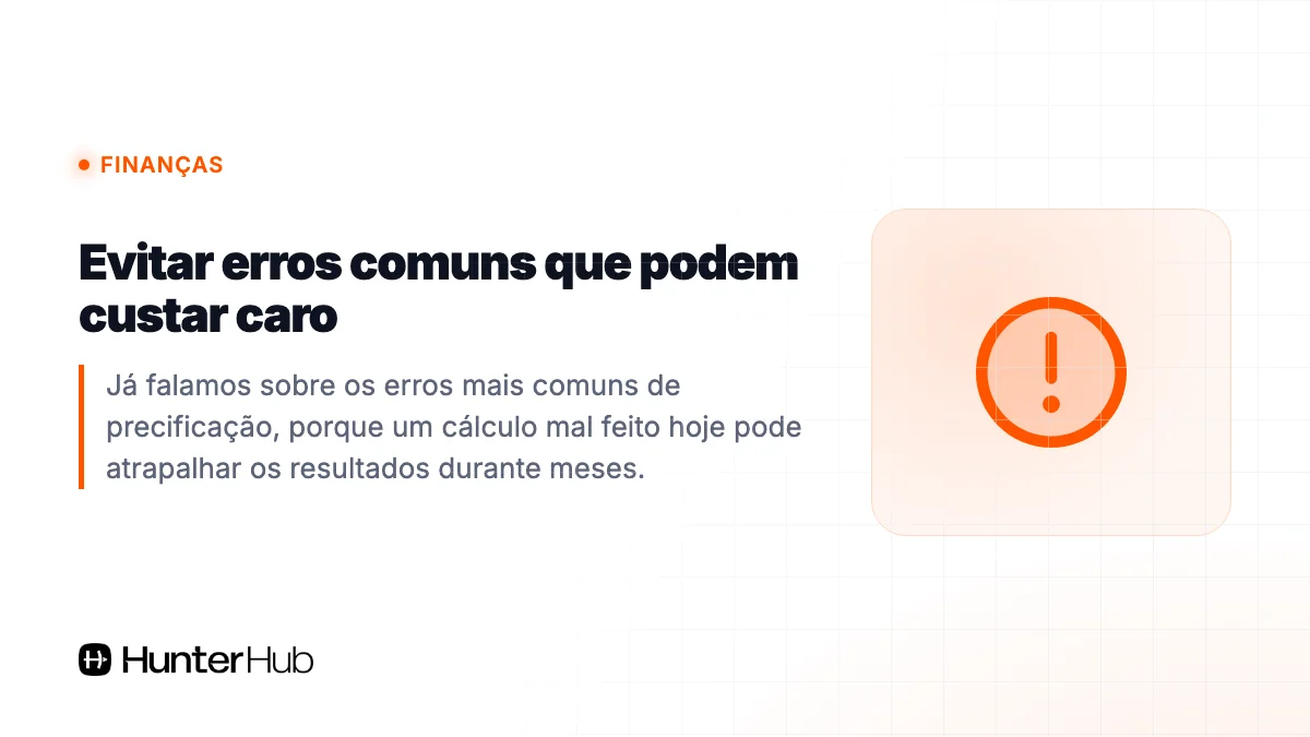 Evitar erros comuns que podem custar caro