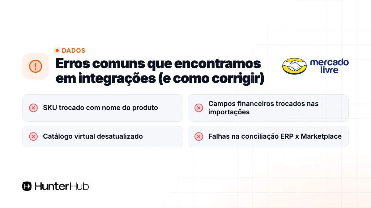 Erros comuns que encontramos em integrações (e como corrigir)
