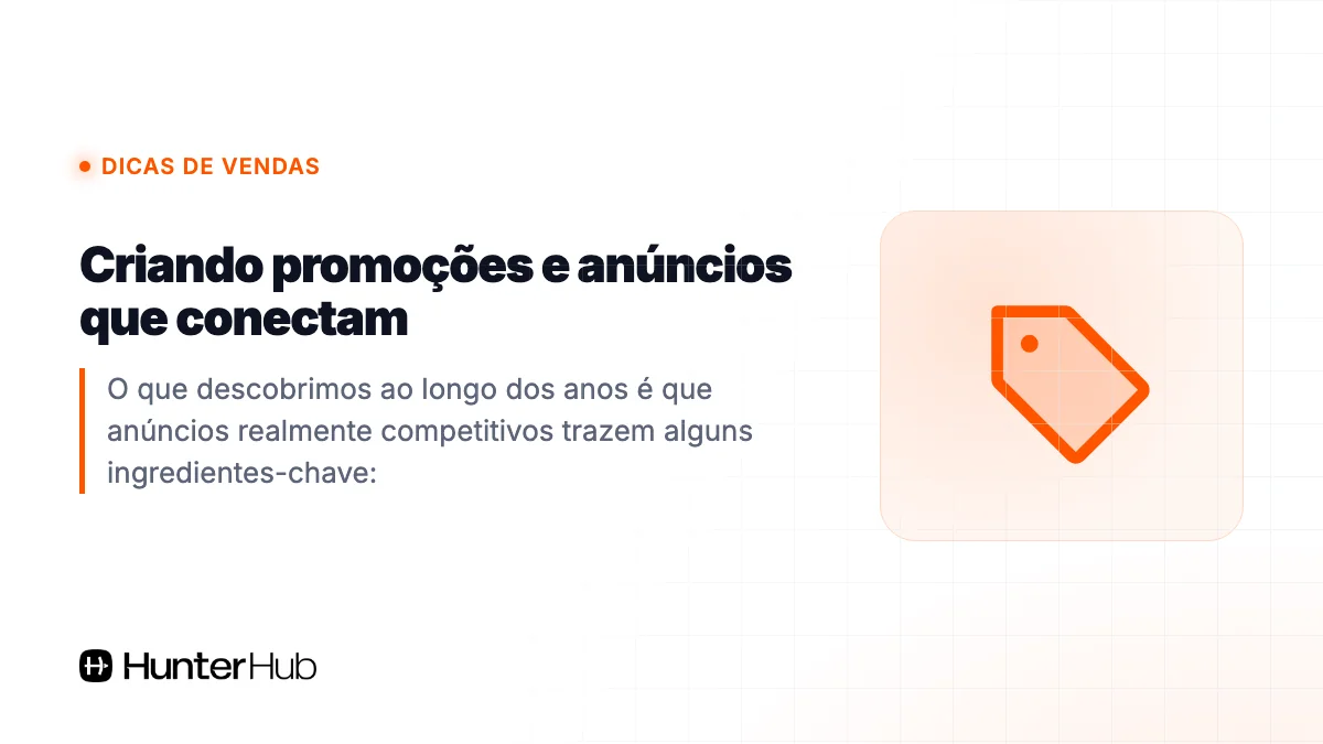 Criando promoções e anúncios que conectam