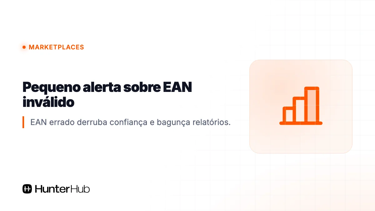 Pequeno alerta sobre EAN inválido
