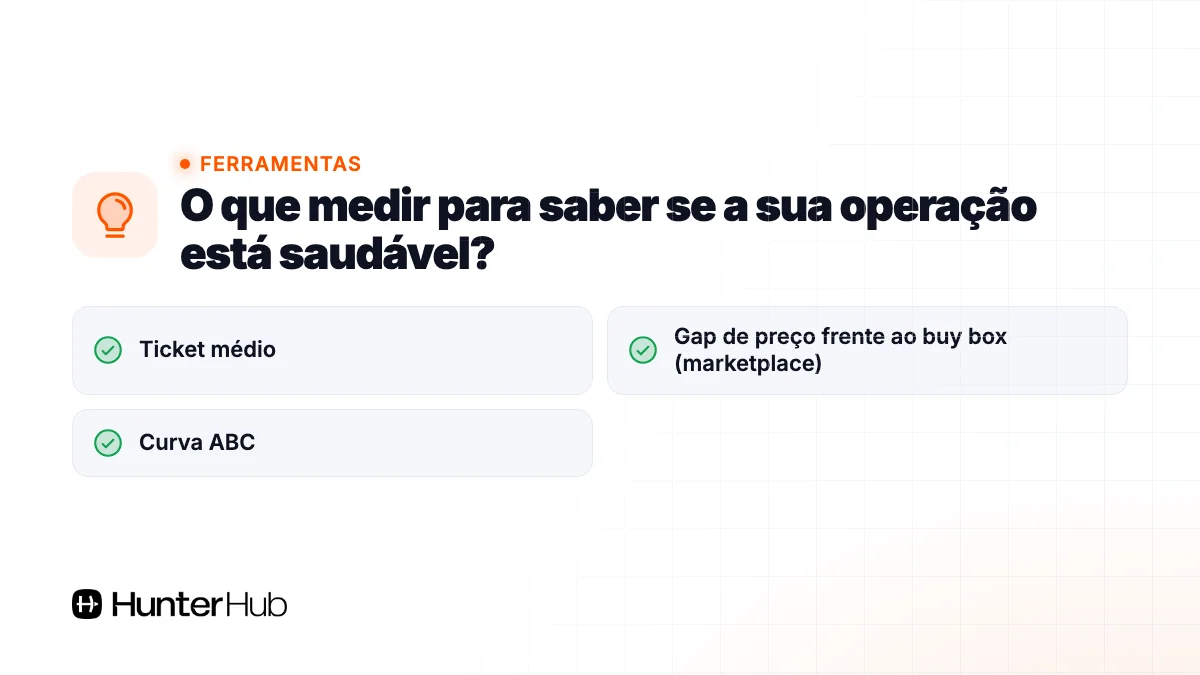 O que medir para saber se a sua operação está saudável?