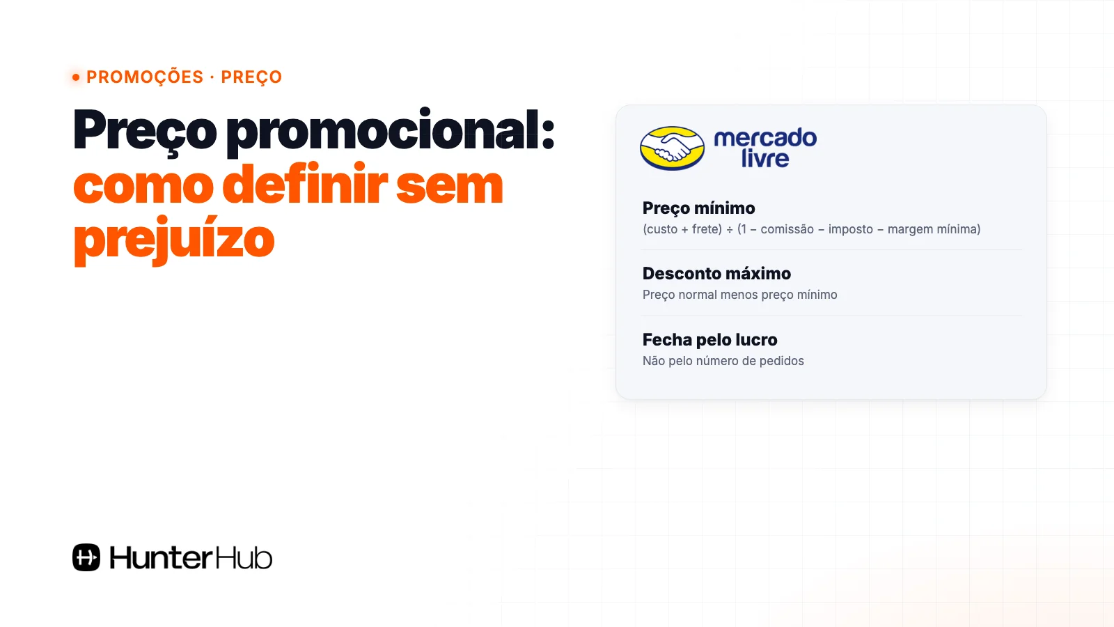 Preço promocional: fórmula do preço mínimo e desconto máximo sem prejuízo
