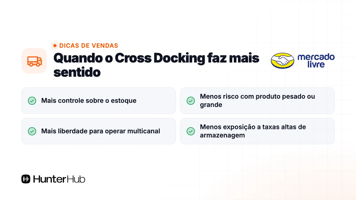 Quando o Cross Docking faz mais sentido