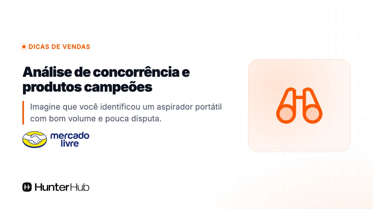 Análise de concorrência e produtos campeões