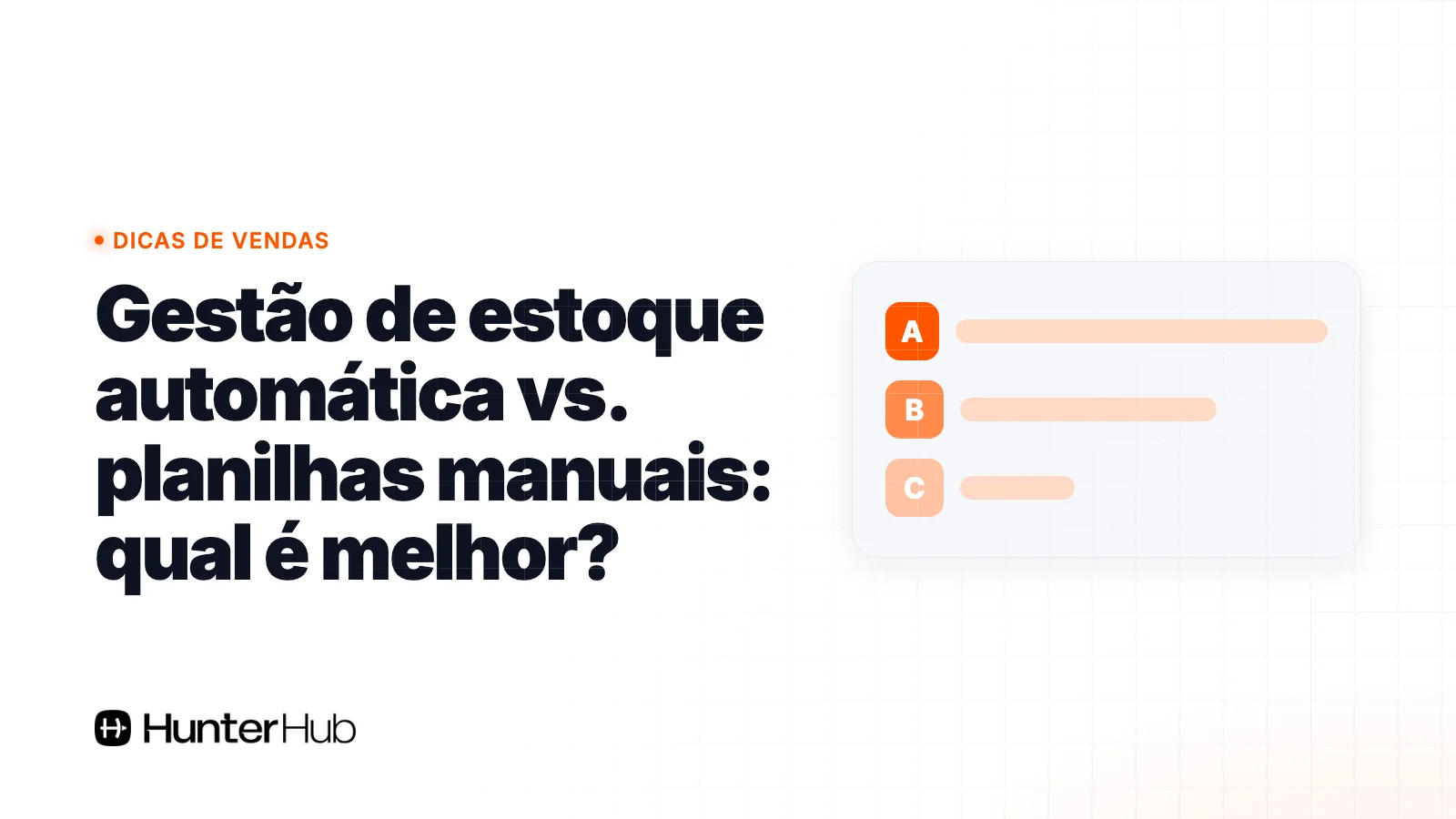 Gestão de estoque automática vs. planilhas manuais: qual é melhor?