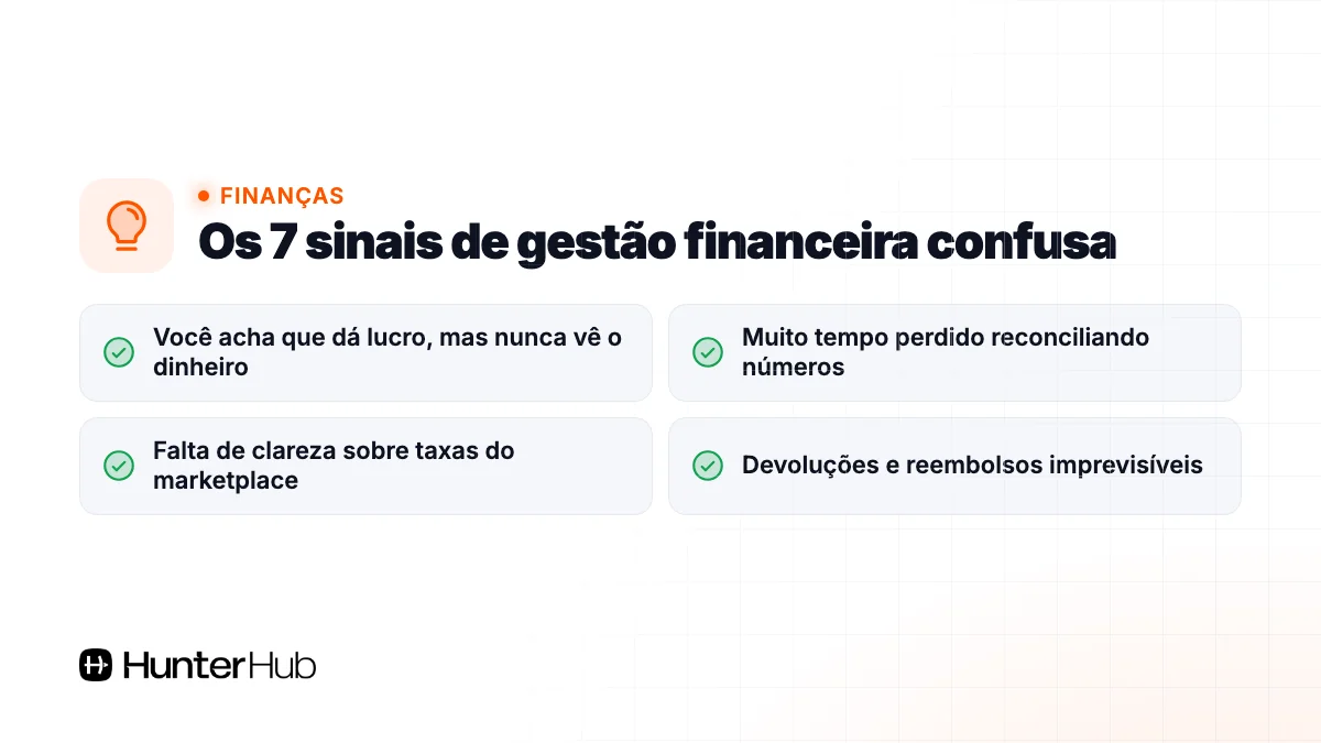 Os 7 sinais de gestão financeira confusa