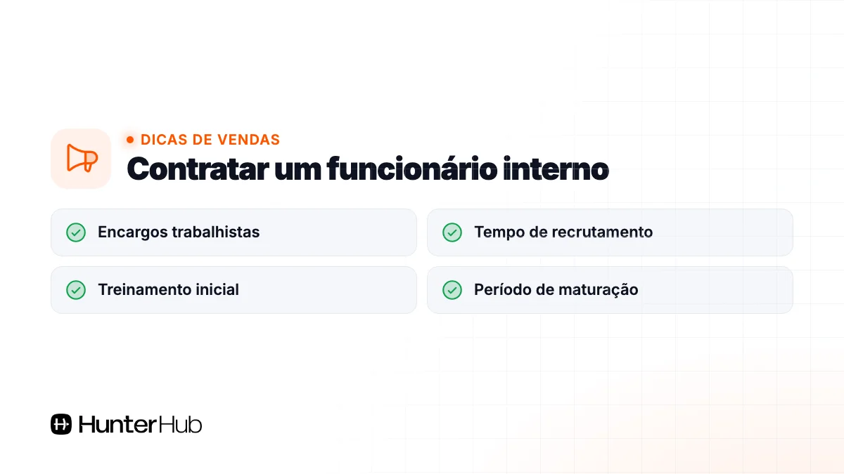 Contratar um funcionário interno