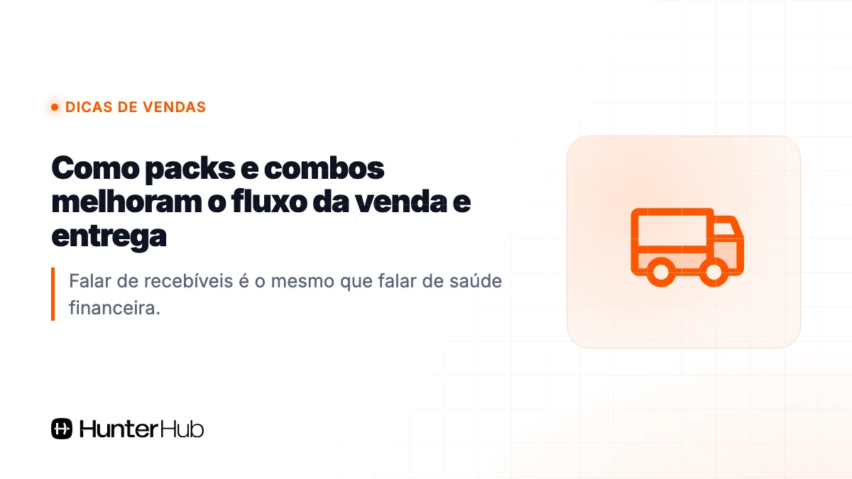 Como packs e combos melhoram o fluxo da venda e entrega