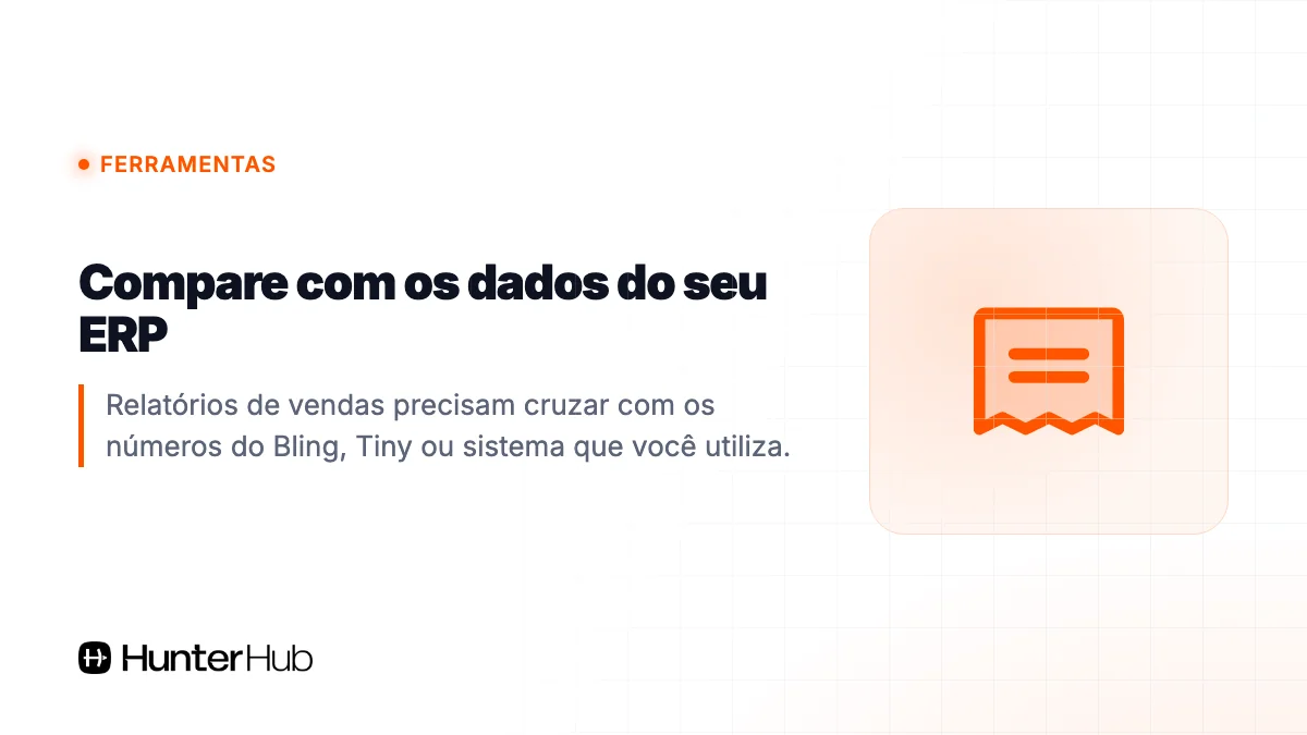2. Compare com os dados do seu ERP