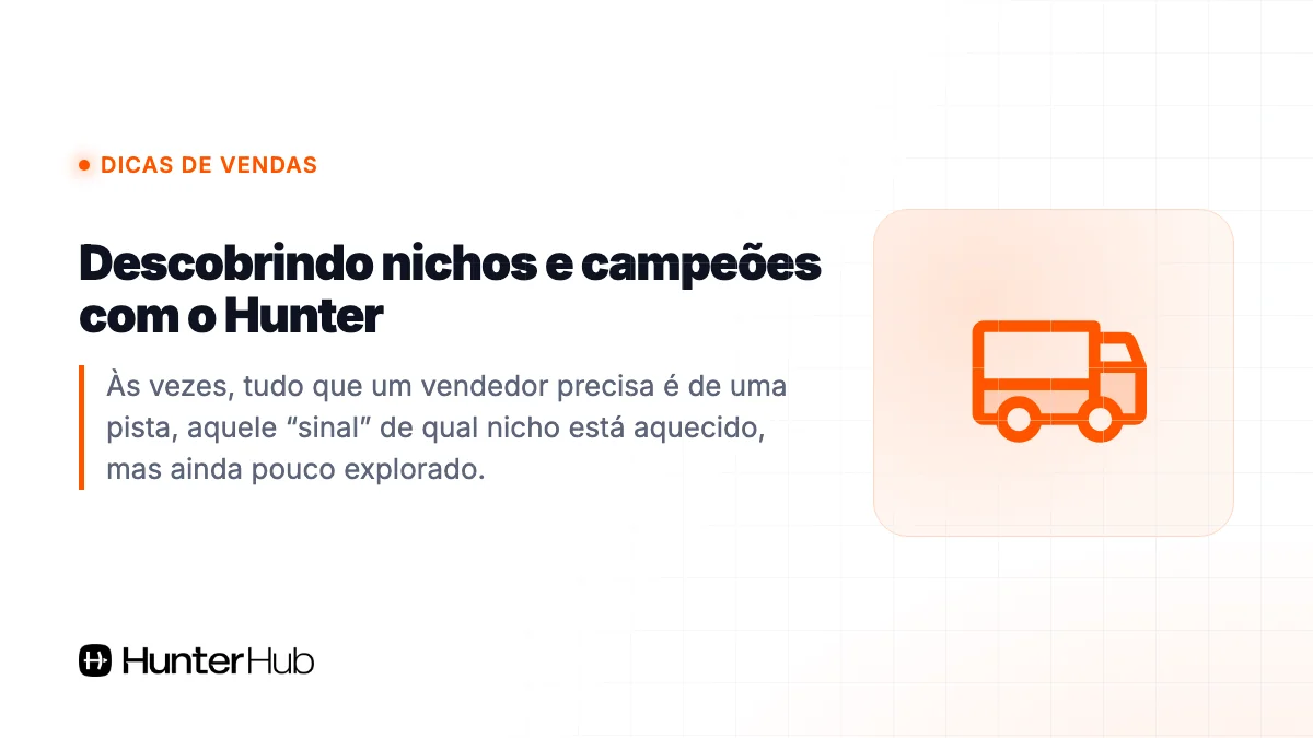Descobrindo nichos e campeões com o Hunter