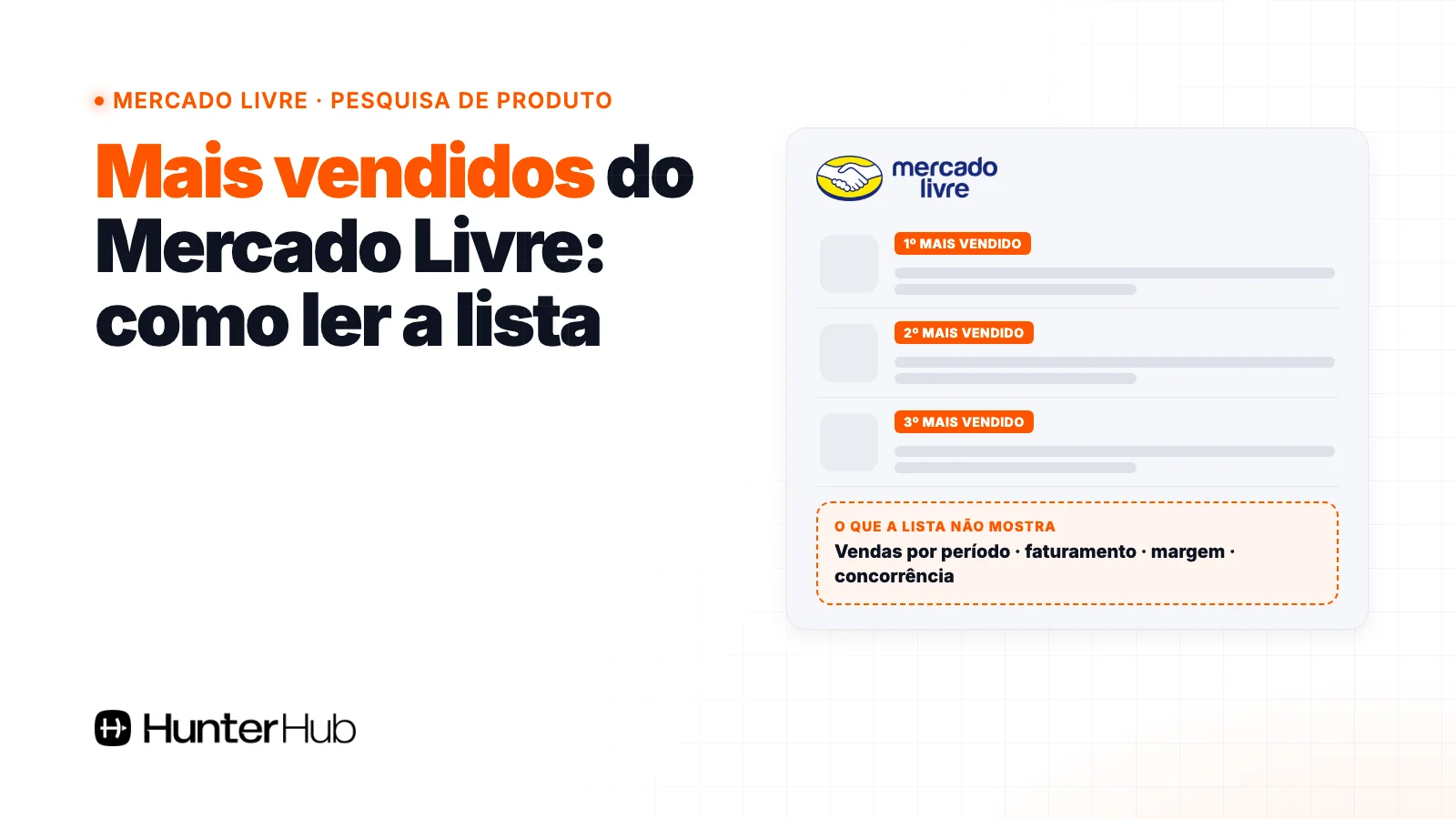 Mais vendidos Mercado Livre: como ler a lista oficial e o que ela não mostra