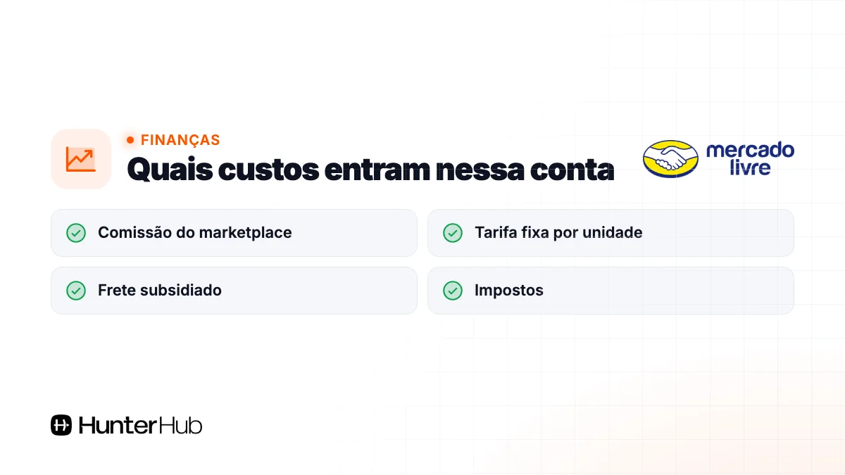 Quais custos entram nessa conta