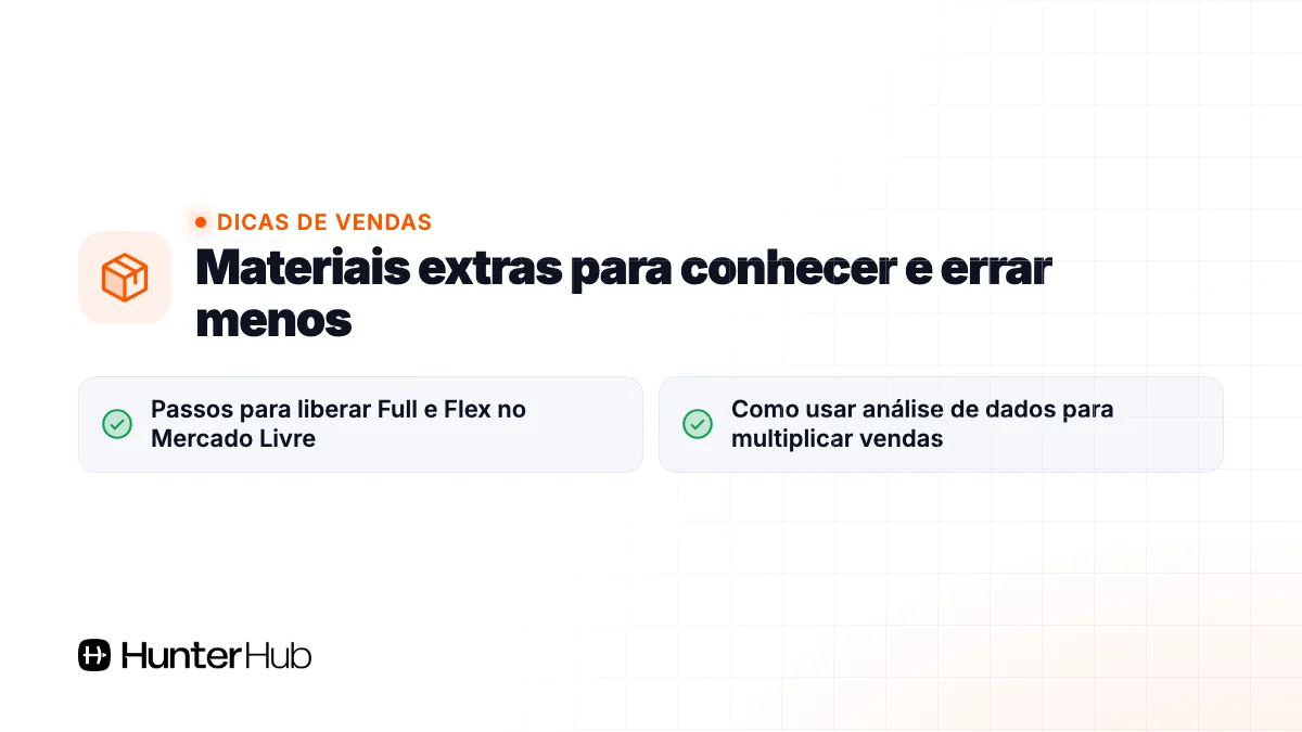 Materiais extras para conhecer e errar menos