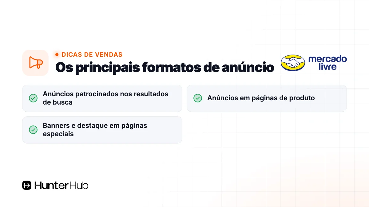 Os principais formatos de anúncio