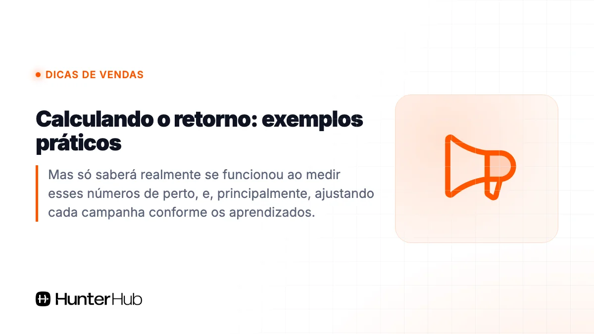 Calculando o retorno: exemplos práticos