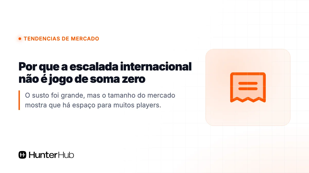 Por que a escalada internacional não é jogo de soma zero