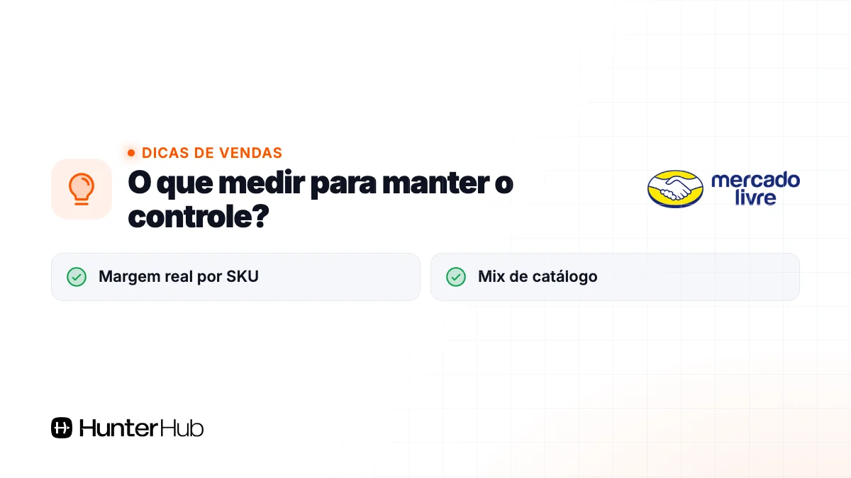 O que medir para manter o controle?