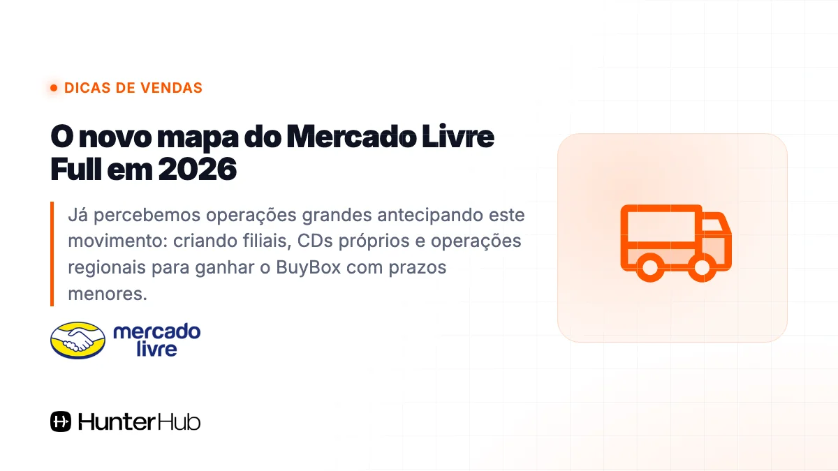 O novo mapa do Mercado Livre Full em 2026
