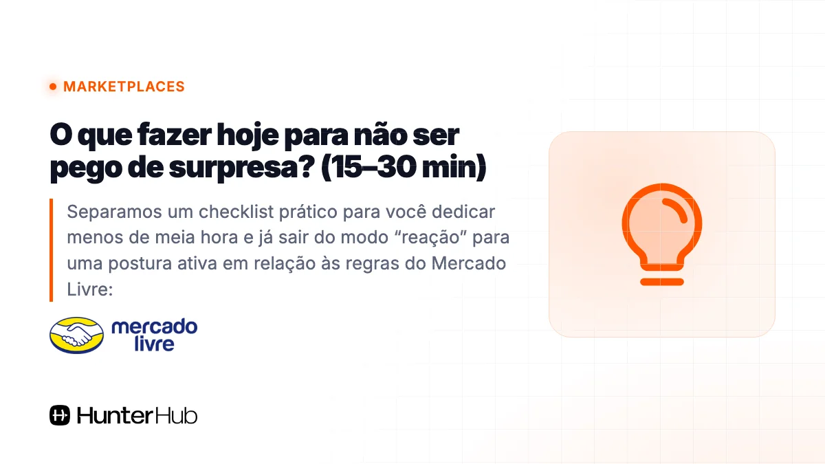O que fazer hoje para não ser pego de surpresa? (15–30 min)