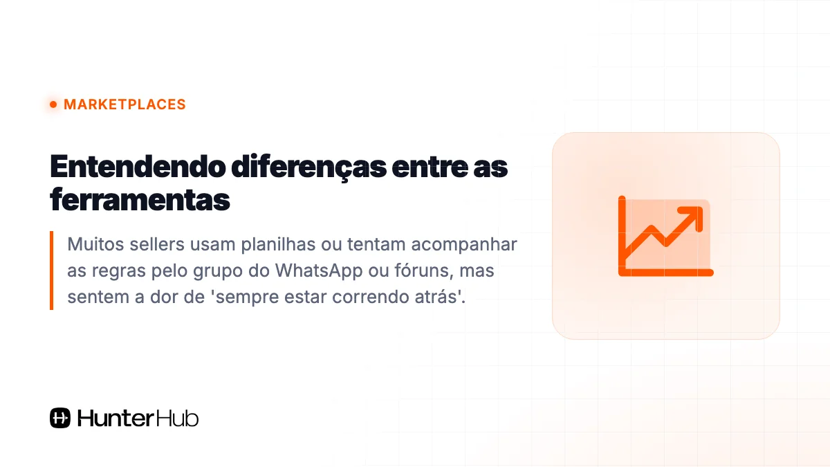 Entendendo diferenças entre as ferramentas