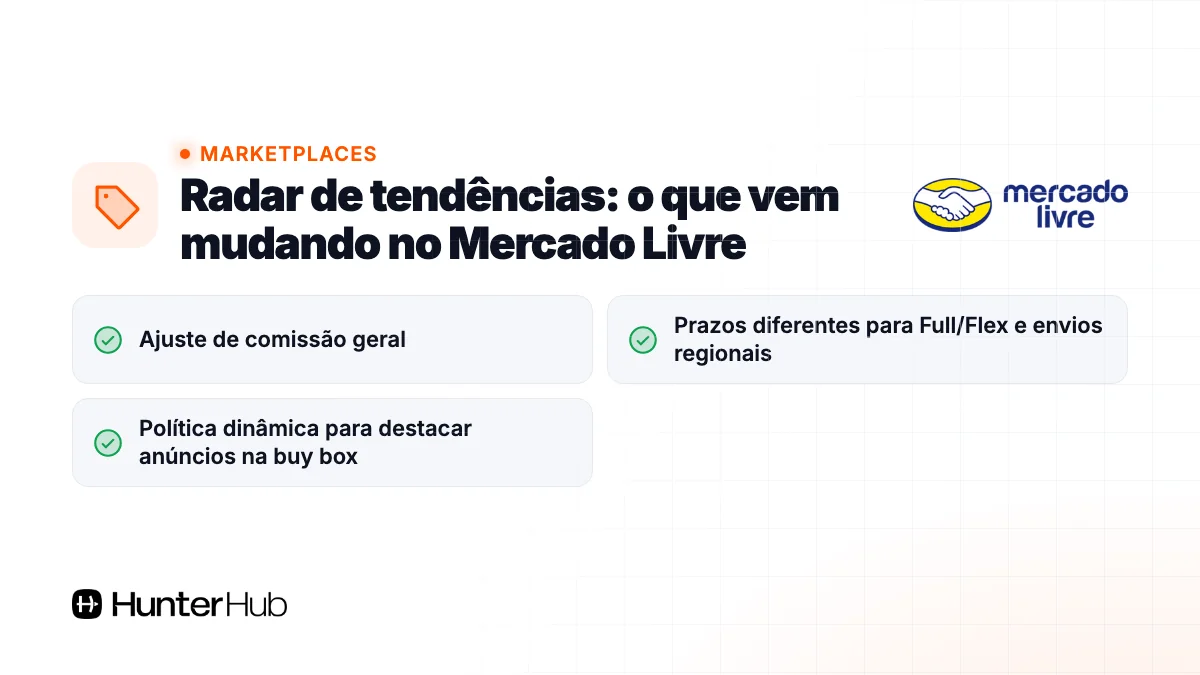 Radar de tendências: o que vem mudando no Mercado Livre