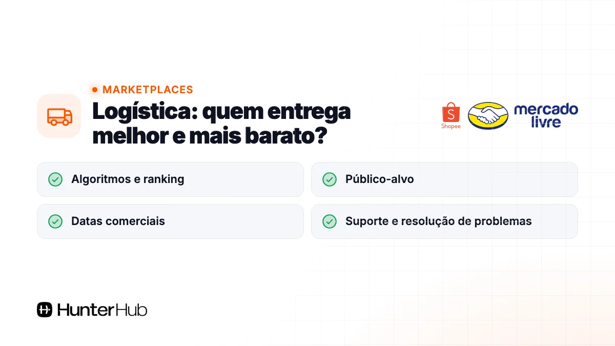 3. Logística: quem entrega melhor e mais barato?