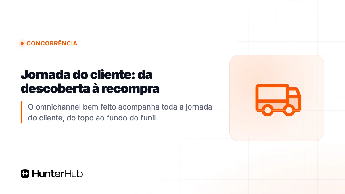 Jornada do cliente: da descoberta à recompra