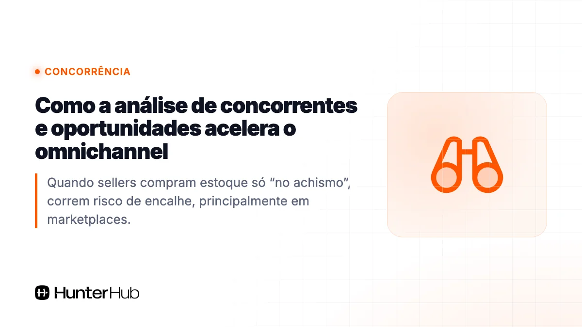 Como a análise de concorrentes e oportunidades acelera o omnichannel