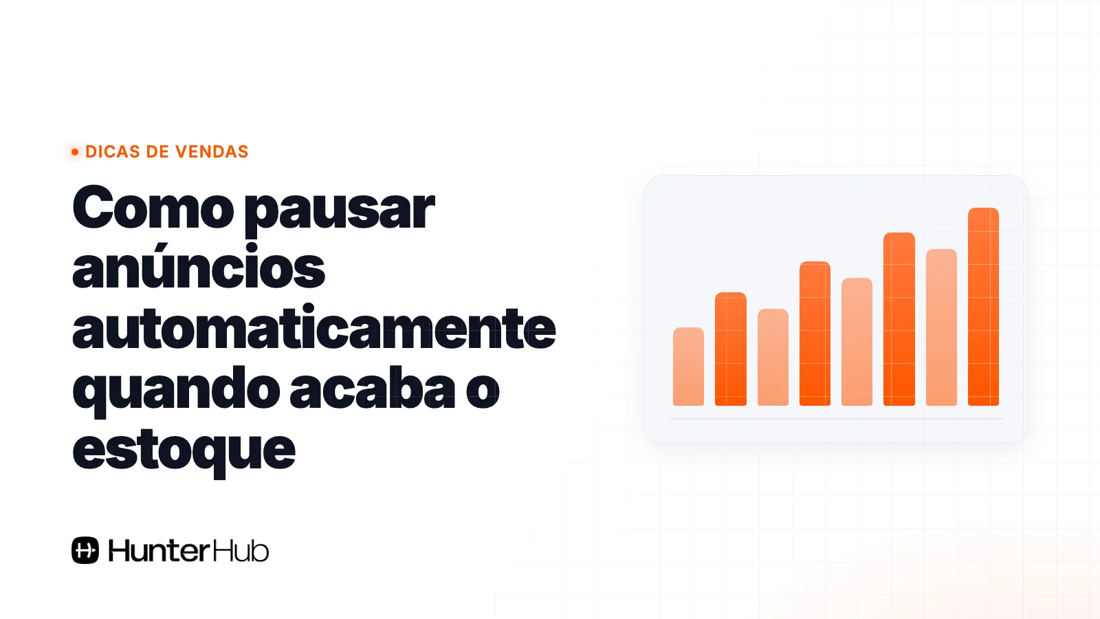 Como pausar anúncios automaticamente quando acaba o estoque