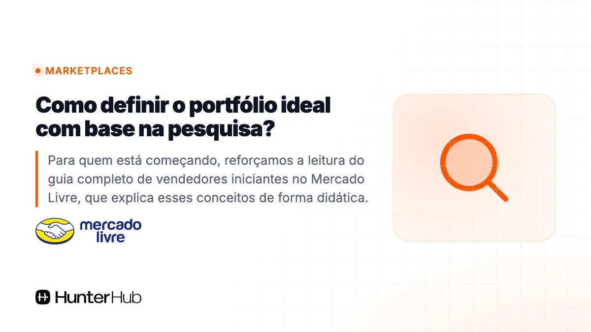 Como definir o portfólio ideal com base na pesquisa?