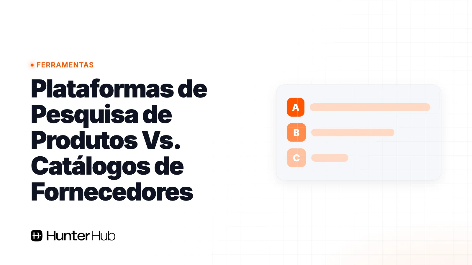 Plataformas de Pesquisa de Produtos Vs. Catálogos de Fornecedores