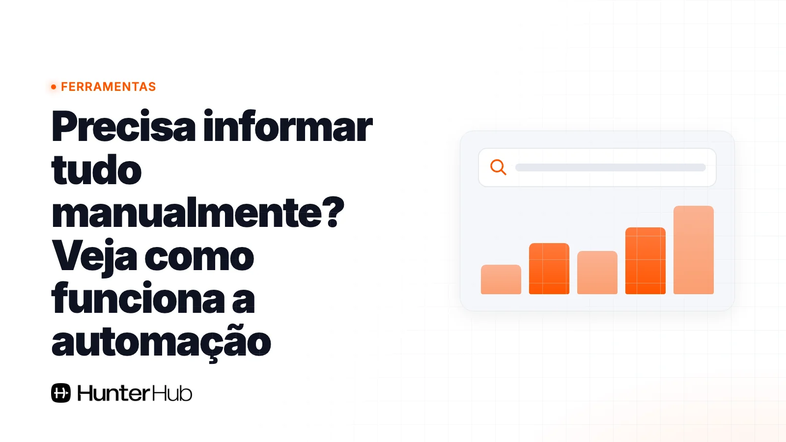 Precisa informar tudo manualmente? Veja como funciona a automação