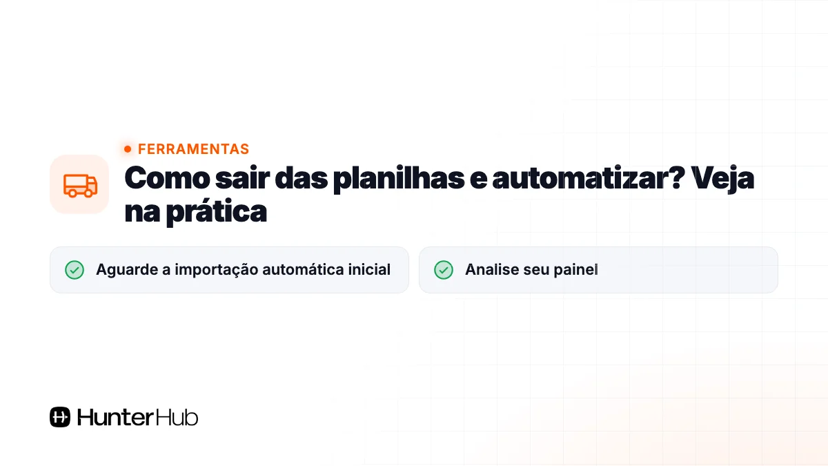 Como sair das planilhas e automatizar? Veja na prática