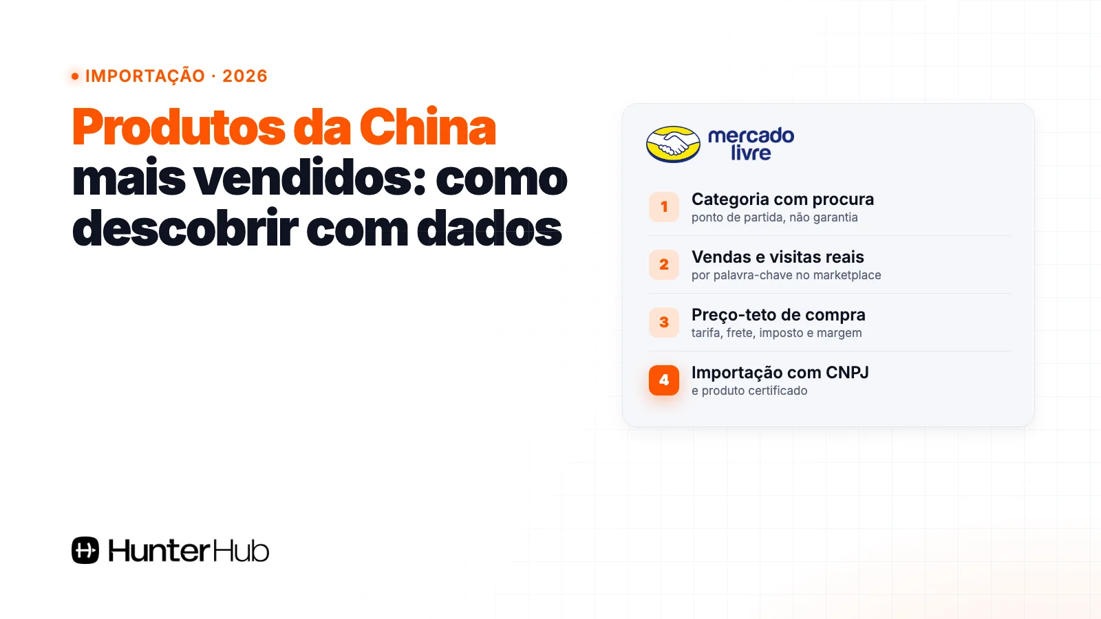 Produtos da China mais vendidos: como descobrir com dados de vendas, visitas, preço-teto e importação com CNPJ