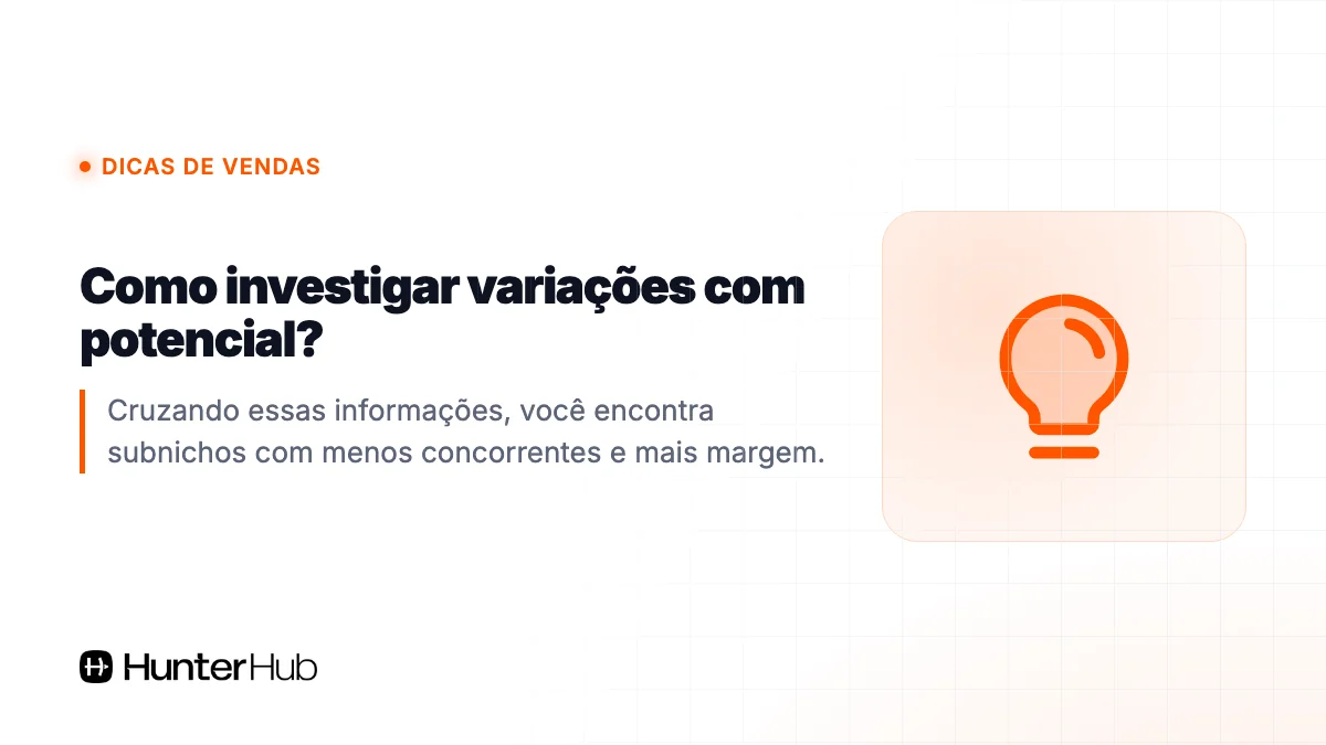 Como investigar variações com potencial?